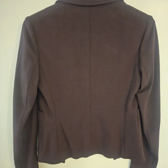 Theory wine Blazer with gold buttons size 2 - Picture 5 of 5